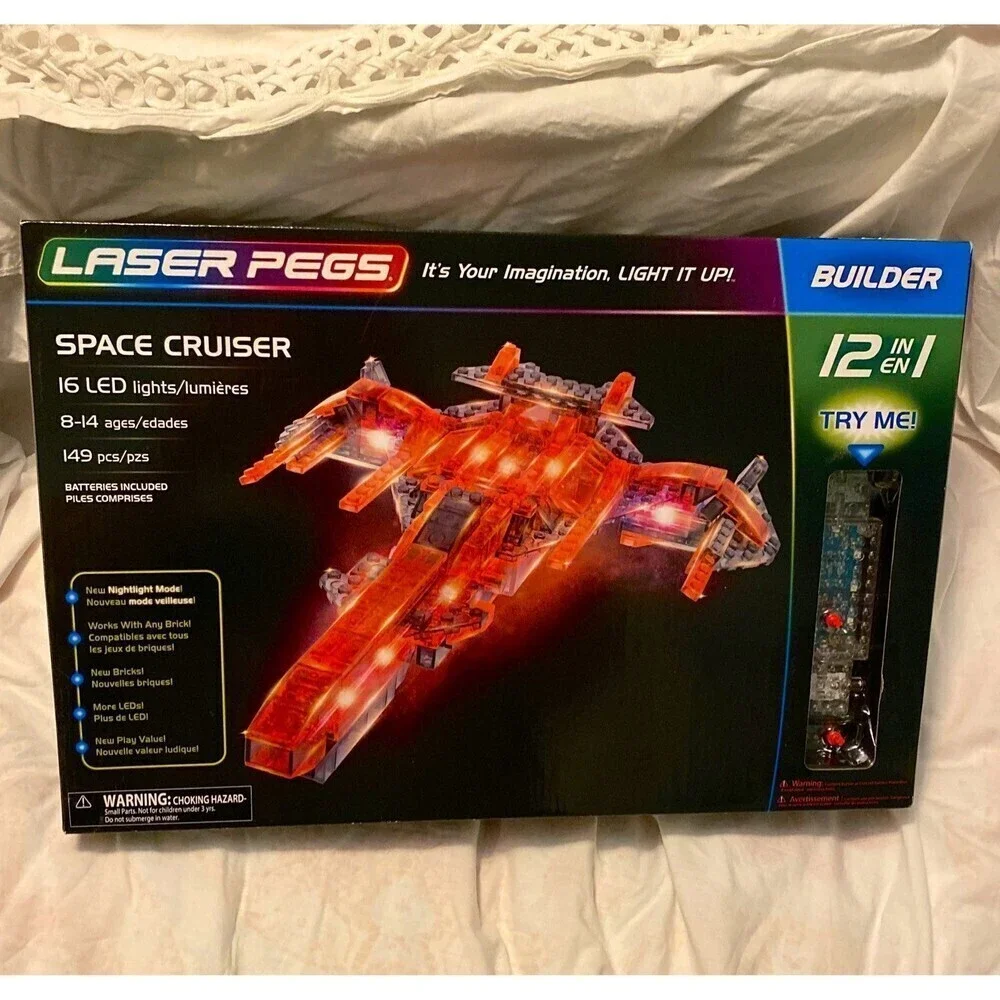 Lazer Pegs Space Cruiser 149 pieces